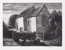 λ Graham Sutherland (1903-1980), The Meadow Chapel (Tassi 26)