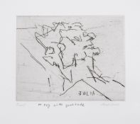 λ Frank Auerbach (1931-2024) Julia (Hartley 22)
