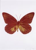 λ Damien Hirst (b.1965) The Souls I (Chilli Red/Oriental Gold)