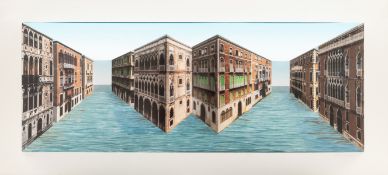 λ Patrick Hughes (b.1939) Grand Canals