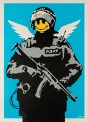 λ Banksy (b.1974) Flying Copper