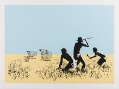 λ Banksy (b.1974) Trolleys (Colour) (Signed)
