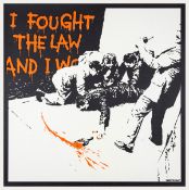 λ Banksy (b.1974), I Fought The Law