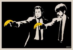 λ Banksy (b.1974), Pulp Fiction