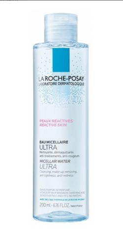 70 X LA ROCHE-POSAY MICELLAR WATER ULTRA REACTIVE SKIN 50ML RRP£169