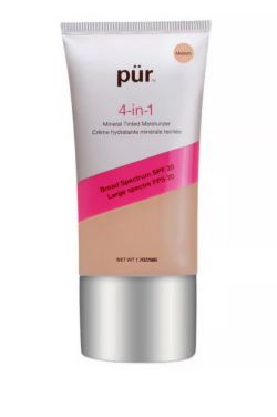 4 X PÜR COSMETICS 4-IN-1 TINTED MOISTURIZER SPF20 50G RRP£100