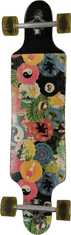 9 UNITS X GOTCHA 36-INCH ZOMBIE DROPTHROUGH LONGBOARD ** RRP £1170**