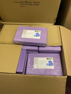 X120 PURPLE YOGA BLOCKS
