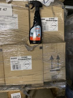 X504 BOTTLES OF WINDSCREEN CLEANER