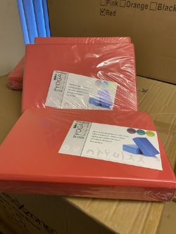 X120 RED YOGA BLOCKS
