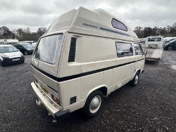 ONLY 25K MILES - VANLIFE HERITAGE: AUTHENTIC VW LT31 HIGH ROOF CAMPER - NO VAT ON HAMMER
