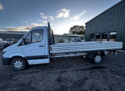 PERFORMANCE POWERHOUSE: 2143CC 140HP SPRINTER FLATBED