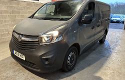 GREY PANEL VAN HERO: VAUXHALL VIVARO TRAFIC