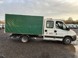 114K MILES - AUTOMATIC IVECO DAILY TIPPER: CLEAN BODY, CLEAR HPI - NO VAT ON HAMMER
