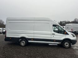 106K MILES - 2018 FORD TRANSIT JUMBO: CYLINDER 2 MISFIRE - MOT NOV 2024 - NO VAT ON HAMMER