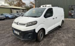 2017 CITROEN DISPATCH: FRIDGE VAN - MILEAGE: 136K MOT: MARCH 2024 - NO VAT ON HAMMER