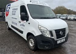 94K MILES - 68 PLATE NISSAN NV400 RENAULT MASTER: EURO 6 PANEL VAN