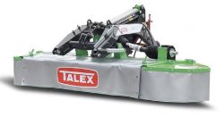 INTRODUCING THE NEW TALEX FASTCUT 300 PLAIN FRONT MOWER - 3M CUT!