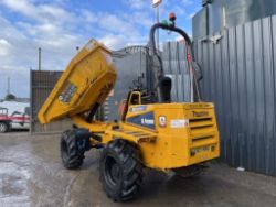 HEAVY-DUTY HAULER: 2017 THWAITES 6-TON SWIVEL DUMPER - 6000 KG PAYLOAD