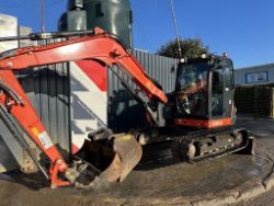 2019 KUBOTA KX080-4: VERSATILE POWERHOUSE WITH FULL CAB COMFORT