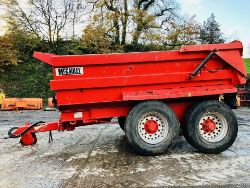 DUMP IN STYLE: 2017 MCCAULEY 14-TONNE TRAILER WITH HYDRAULIC REAR DOOR
