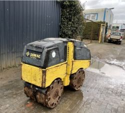 SMOOTH OPERATIONS: 2017 BOMAG BMP 8500 TRENCH ROLLER