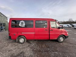 54 PLATE RED SPRINTER CAMPER, ULTRA RELIABLE FUN >>--NO VAT ON HAMMER--<<