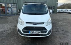 PROJECT VAN: 2015 FORD TRANSIT CUSTOM, ENGINE NEEDS ATTENTION >>--NO VAT ON HAMMER--<<