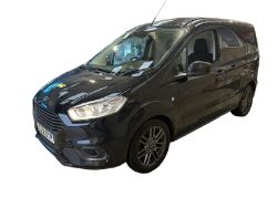 >>--NO VAT ON HAMMER--<< TRANSIT COURIER 1.0 ECOBOOST - EURO 6 ELEGANCE **(ONLY 5K MILEAGE)**