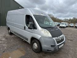 SILVER BULLET: 2011 CITROEN RELAY ENTERPRISE >>--NO VAT ON HAMMER--<<
