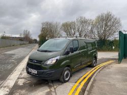2017 FORD TRANSIT CUSTOM: DEADLOCKS, AIR CONDITIONING