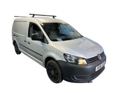 SILVER BULLET: 61 PLATE VOLKSWAGEN CADDY MAXI C20 VAN >>--NO VAT ON HAMMER--<<