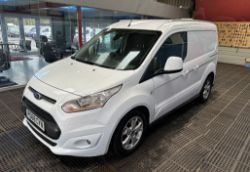 PRACTICAL PERFORMANCE: 68 PLATE FORD TRANSIT CONNECT PANEL VAN >>--NO VAT ON HAMMER--<<