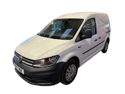 >>--NO VAT ON HAMMER--<< EURO 6 VOLKSWAGEN CADDY MAXI C20 STARTLINE, IDEAL WORK VAN!