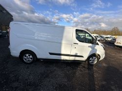 DIY FIXER UPPER: 2015 FORD TRANSIT CUSTOM, PANEL VAN, READY FOR YOUR TOUCH >>--NO VAT ON HAMMER--<<
