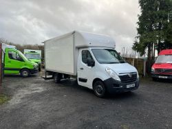 SPACIOUS AND POWERFUL: 2014 VAUXHALL MOVANO LUTON BOX