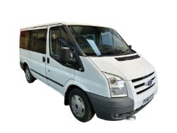READY FOR THE ROAD: 60 PLATE FORD TRANSIT 9-SEATER MINIBUS