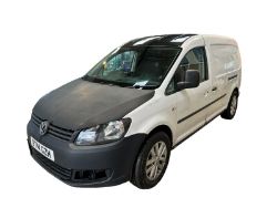 EFFICIENT HAULER: 2014 VOLKSWAGEN CADDY MAXI 1.6 TDI PANEL VAN >>--NO VAT ON HAMMER--<<