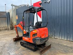 KUBOTA KX015-4: 2017 MODEL WITH 2357 HOURS OF RELIABILITY