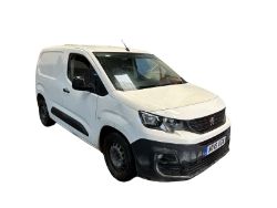 2019 PEUGEOT PARTNER BERLINGO: BLUEHDI 100, EURO 6, PROFESSIONAL VAN, FULL HISTORY