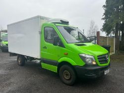 2018 MERCEDES-BENZ SPRINTER 314 CDI FRIDGE FREEZER CHASSIS CAB
