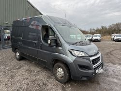 RESCUE READY: PEUGEOT BOXER BHDI ULEZ COMPLIANT VAN >>--NO VAT ON HAMMER--<<