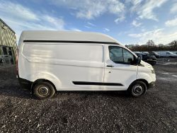 >>--NO VAT ON HAMMER--<< FIX AND DRIVE: EURO 6 FORD TRANSIT CUSTOM, HIGH ROOF VARIANT