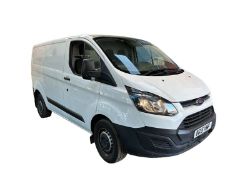 2015 FORD TRANSIT CUSTOM 270: LONG MOT, LOW MILEAGE, HIGH VALUE >>--NO VAT ON HAMMER--<<