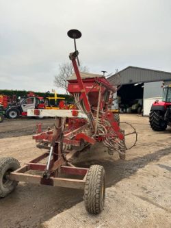 KVERNELAND DRILL & CULTIVATOR C/W TRAILER