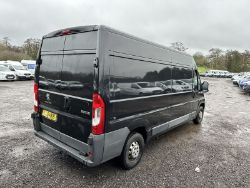 PRACTICAL PEUGEOT BOXER RELAY 2.2 HDI: LONG WHEEL BASE, GREY PANEL VAN >>--NO VAT ON HAMMER--<<