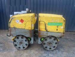 2015 WACKER NEUSON RT ROLLER: TRENCH MASTERY WITH 315 HRS