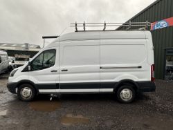 EURO 6 FORD TRANSIT 350 MARK 8 WINDOW RACK VAN - REPAIRABLE HEAD GASKET >>--NO VAT ON HAMMER--<<