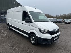 WORKHORSE WONDER: 2020 MAN TGE VW CRAFTER 2.0 TDI 140 - HIGH ROOF >>--NO VAT ON HAMMER--<<