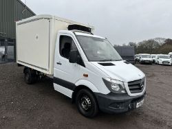 RELIABLE MERCEDES SPRINTER 316: MWB, AUTOMATIC, WHITE, FRIDGE VAN >>--NO VAT ON HAMMER--<<
